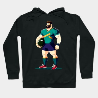 Rugby Player Hoodie